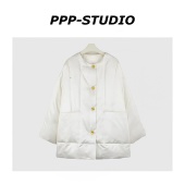 气质百搭设计款 STUDIO 新款 时尚 小香风羽绒服 20260008