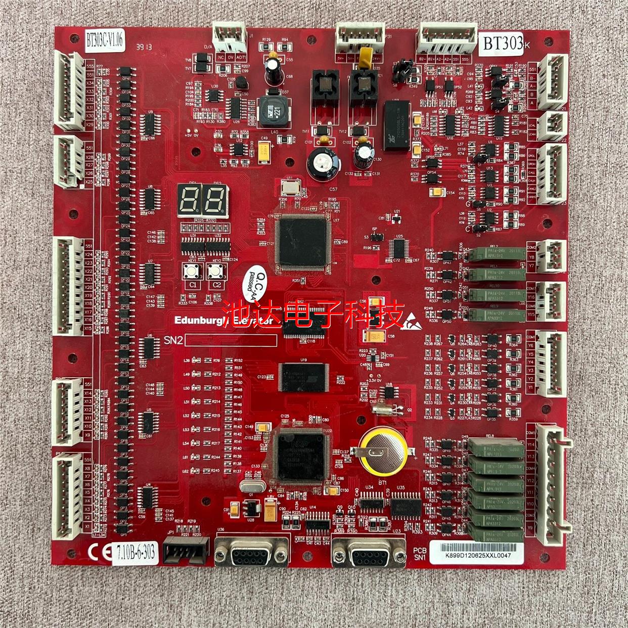 非实价上海爱登堡电梯bt303主板 ver1.6 控制柜红色主板