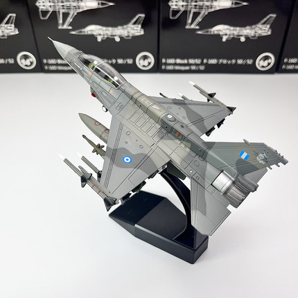 1/72 F-16D希腊空军米拉幽灵F16战隼战斗机飞机仿真合金军事模型