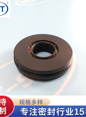 高温高速压力旋转油封BCP04四氟碳纤维油封耐腐蚀 泛塞封可定制