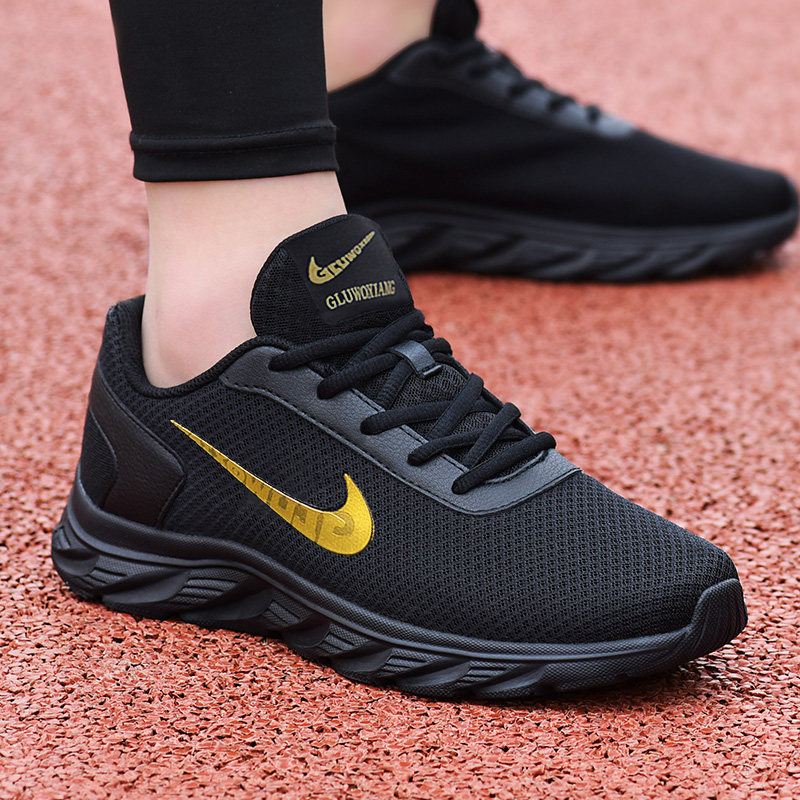 春夏季男鞋运动鞋轻便透气网面休闲鞋耐克男士跑步鞋子男旅游鞋潮