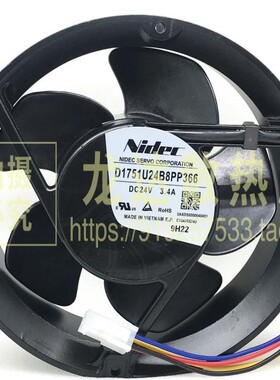 原装ABB880-580系列变频器24V 3.4A 4线专用风扇D1751U24B8PP366