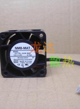 原装正品 NMB 4028 12V 0.75A 1611RL-04W-B86 4cm 散热风扇