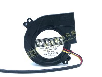 DENKI 9BMB24P2K27 直流 涡轮散热风扇9733 24V 1.62A