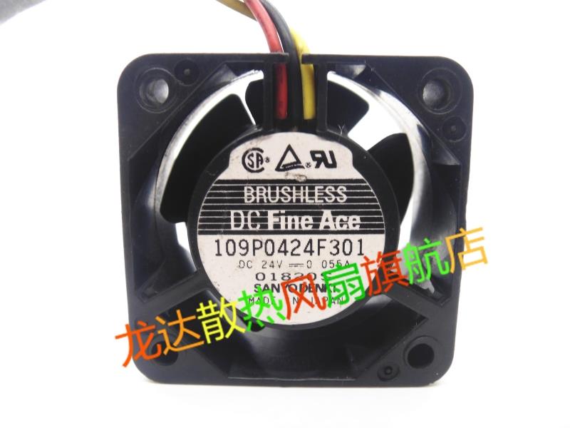 109P0424F3D043/F301/F302/F327/F329 24V 0.055A 散热风扇