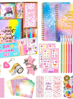 DIY Journal Kit for Girls Cute Journaling Art Crafts Gifts