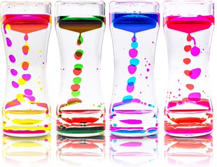 Liquid Motion Bubbler Sensory Play Fidget Toys油漏沙漏玩具