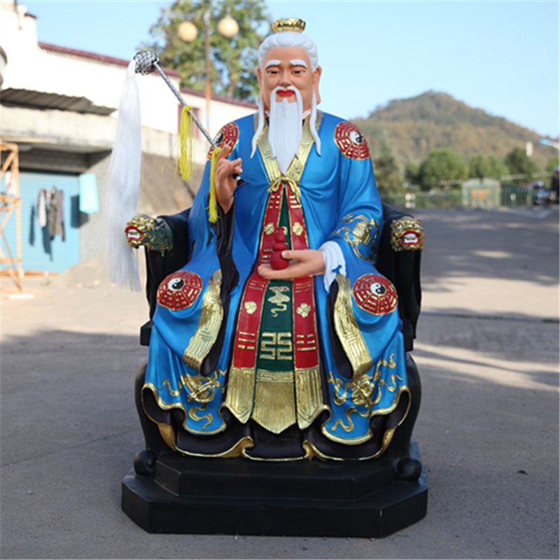寺庙佛像善吉树脂寺庙太上老君