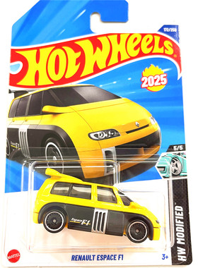 Hotwheels风火轮25J合金小跑车C4982雷诺RENAULT ESPACE F1首版