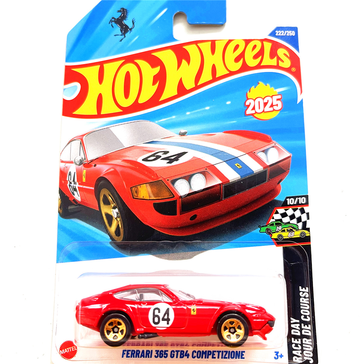 Hotwheels风火轮25L小跑车法拉利FERRARI 365 GTB4 COMPETIZIONE