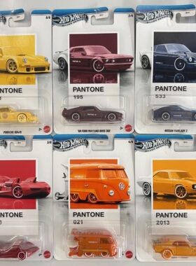 hotwheels风火轮JKY47潘通PANTONE联名艺术家保时捷大众巴士冬瓜
