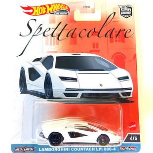 hotwheels风火轮汽车文化合金车模FPY86意大利套装 兰博蓝旗亚