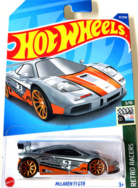 HOTWHEELS风火轮火辣小跑车模C4982022HB批次MCLAREN迈凯伦F1GTR