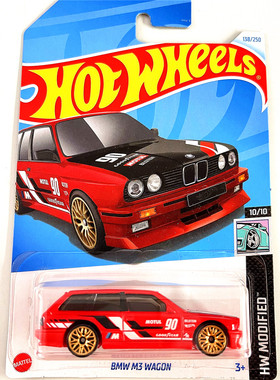 HOTWHEELS风火轮合金小跑车模2024NG宝马BMW M3瓦罐WAGON旅行车