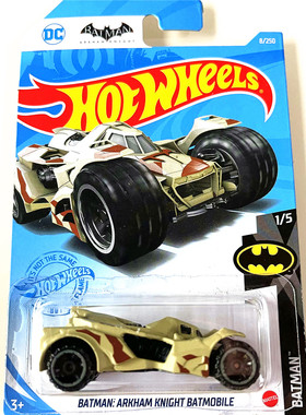 风火轮合金小跑车模2021GABNF批次白色蝙蝠侠SERIES BATMOBILE