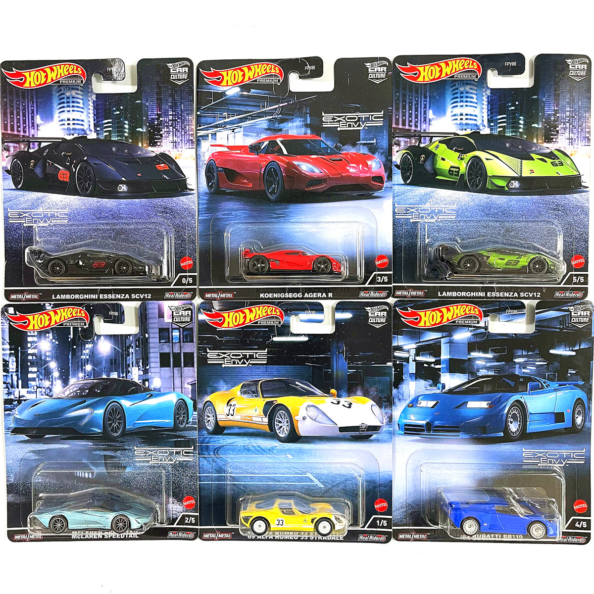 风火轮hotwheels超跑珍藏fpy86车