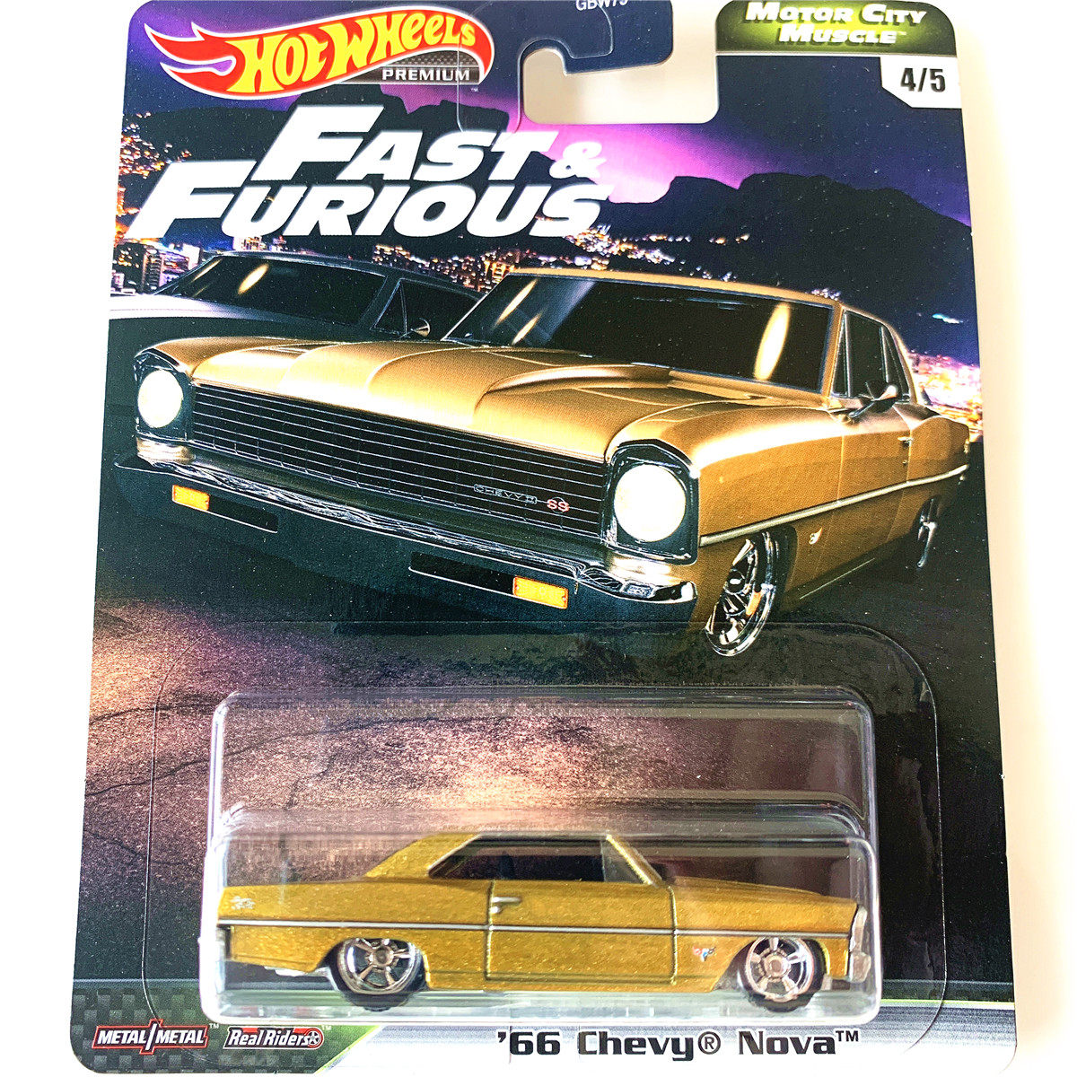 hotwheels风火轮fast&furious速度与激情珍藏车模chevy雪佛兰nova