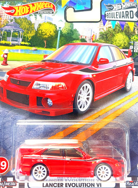 hotwheels风火轮GJT68林荫大道16BLVD车模丰田AE86三菱EVO4霍顿