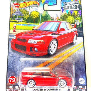 hotwheels风火轮GJT68林荫大道16BLVD车模丰田AE86三菱EVO4霍顿