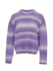 风笛2025冬专柜正品国内代购圆领渐变羊毛毛衫1F45605050紫色679