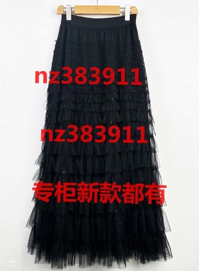 遇见2025冬装新款国内专柜正品代购UEW04Q030原1299黑色