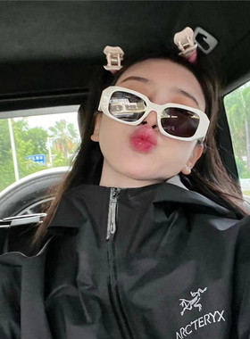 遮阳方形欧美复古男女粗框潮墨镜