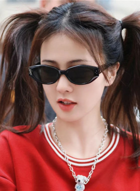 遮阳猫眼时尚男女小框太阳镜