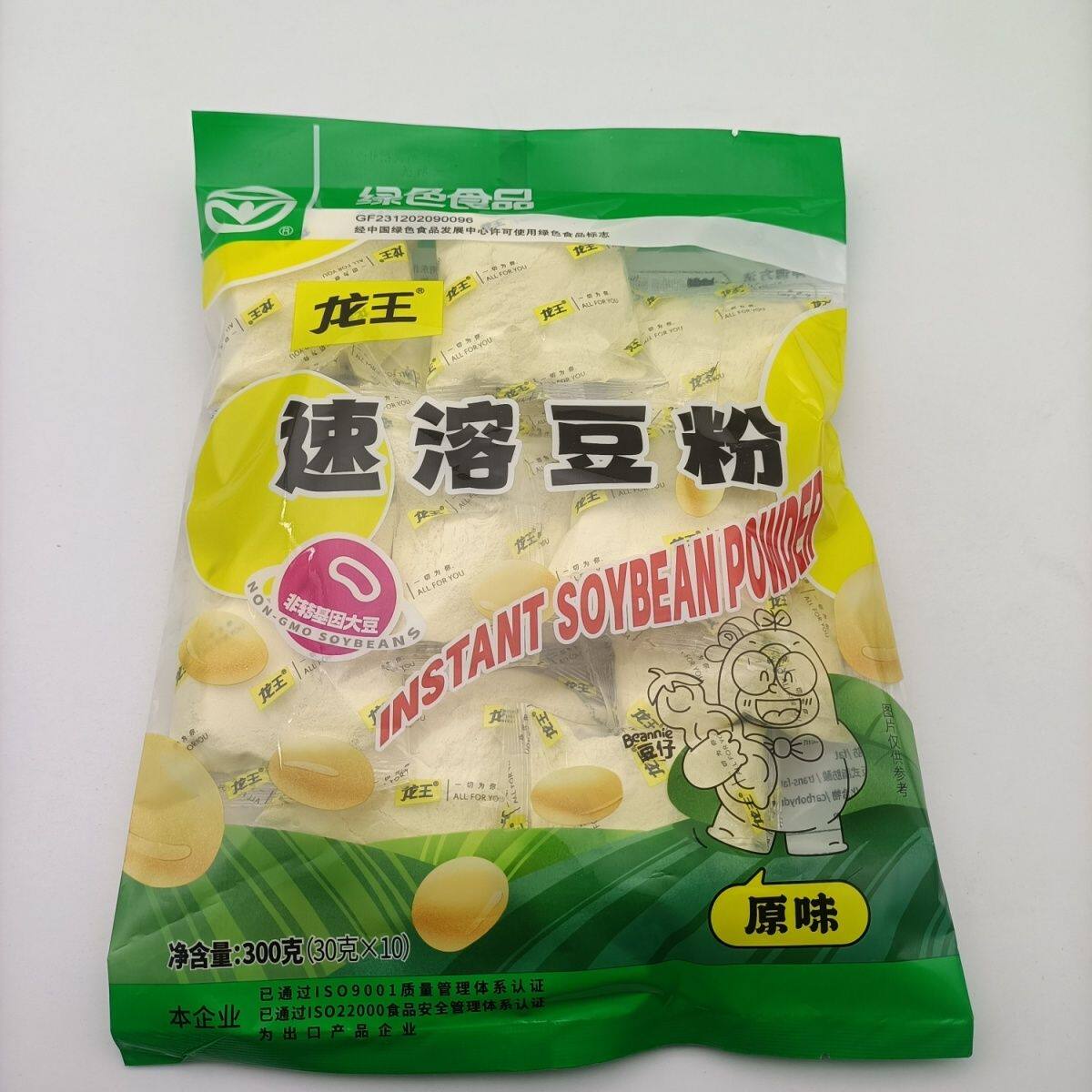 龙王原味豆粉300克速溶豆粉东特色饮品