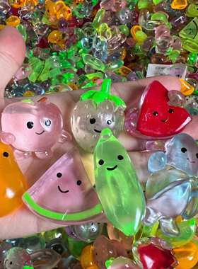 捏捏乐迷你小水果仿真食物小号可爱卡通儿童手捏治愈减压发泄玩具