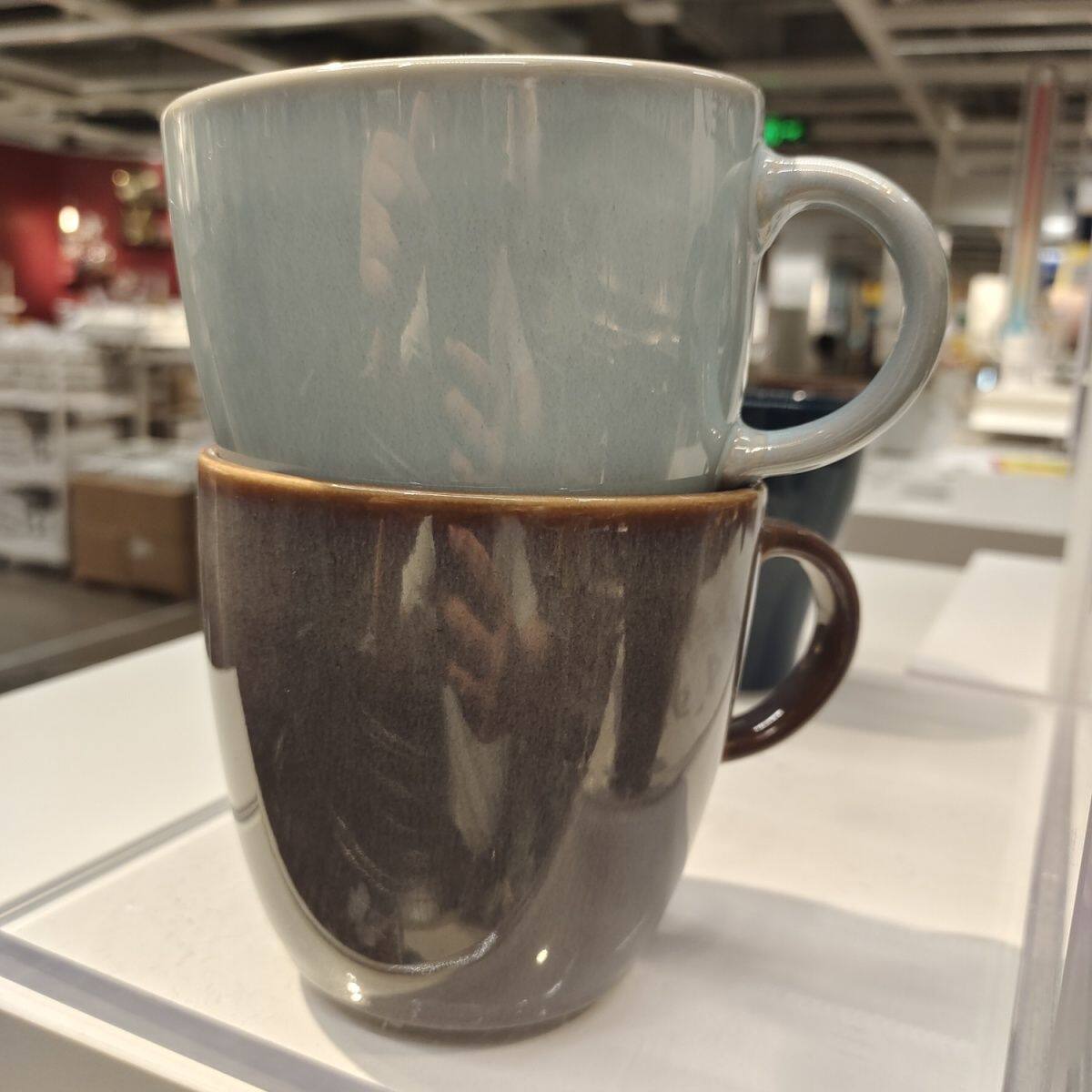 宜家 代诺拉法利克洛大杯马克杯子水杯茶杯咖啡杯情侣杯 国内代购