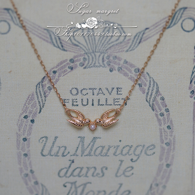 复古灵动项链925纯银女