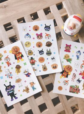 新款小红书同款儿童宝宝创意纹身贴卡通防水环保纹身贴纸面包超人