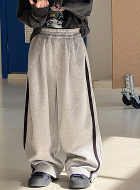 棉小铺男童卫裤儿童春季韩版2026新款休闲宽松宝宝运动童装裤子潮