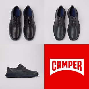 国内现货折扣 CAMPER男鞋看步代购 超轻系带休闲皮鞋男 K100356