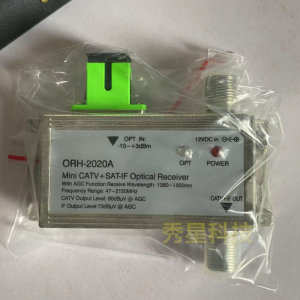 佳讯微型光接收机ORH-2020 Mini CATV+SAT-IF Optical Receiver