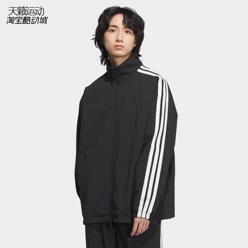 阿迪达斯男套装外套长裤