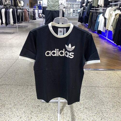 阿迪达斯三叶草男圆领短袖T恤