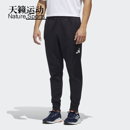阿迪达斯跑步休闲长裤