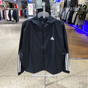 7654 KC7655 阿迪达斯女士2026新款 运动休闲连帽夹克外套JX1872