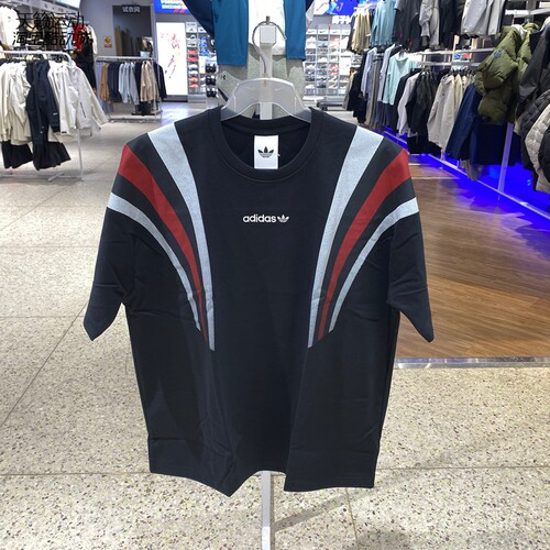 Adidas阿迪达斯三叶草男圆领短袖