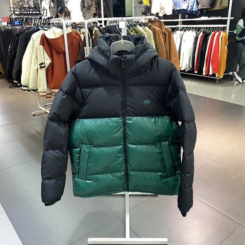 Adidas/阿迪达斯三叶草男羽绒服