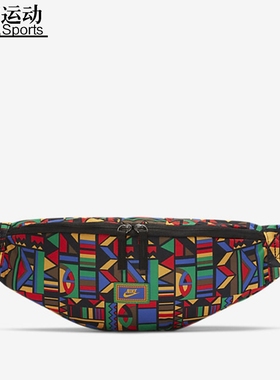 NIKE耐克2020冬季男女中性花卉运动休闲腰包 DA2155-DB4702-010