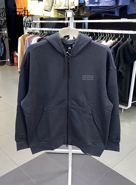 阿迪达斯男子新款训练运动休闲连帽透气夹克外套IS7426- IS7427