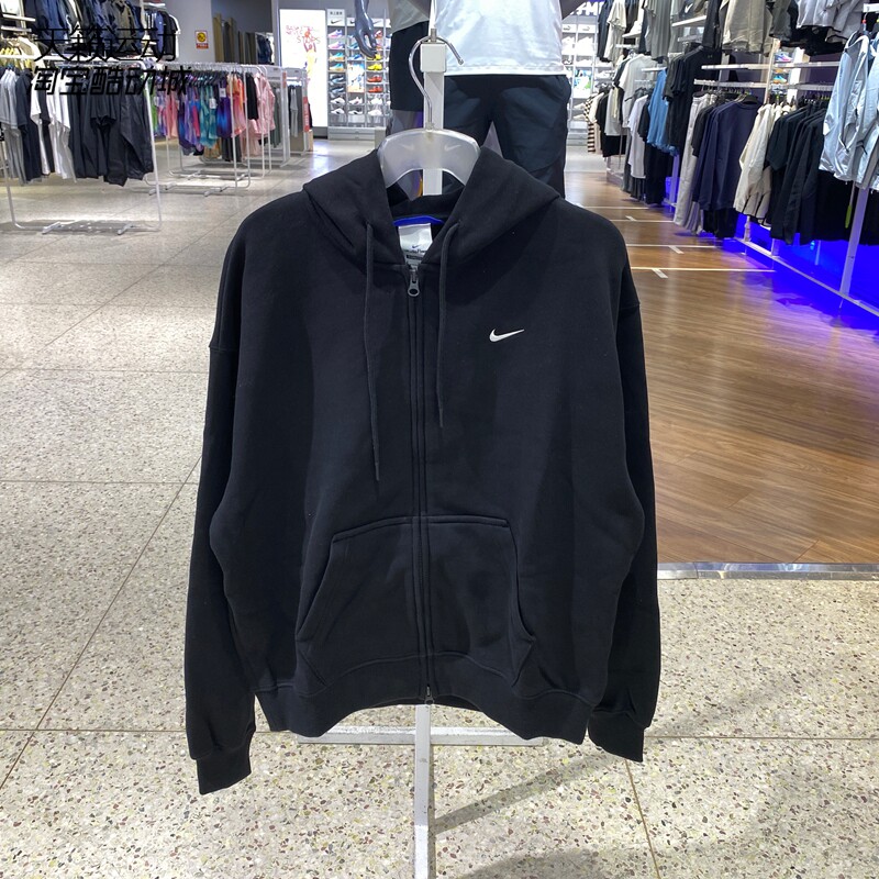 Nike耐克女加绒连帽外套
