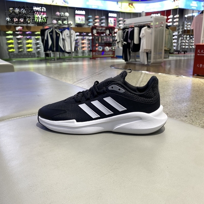 阿迪达斯男低帮跑步鞋