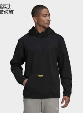 阿迪达斯三叶草男卫衣秋季运动服连帽套头衫GD9349-GD9346-H11481