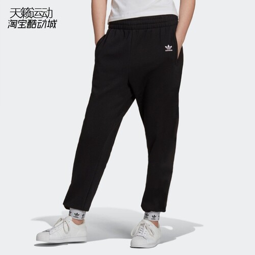 Adidas阿迪达斯三叶草女加绒长裤