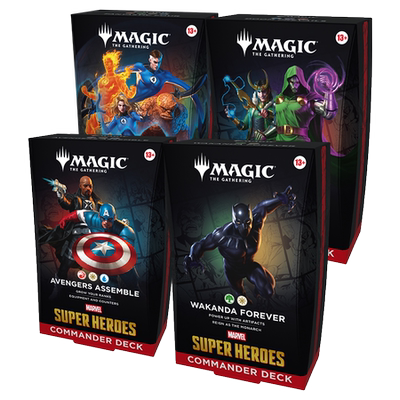 万智牌 漫威英雄 指挥官预组 MARVEL SUPER HEROES  MSH MSC
