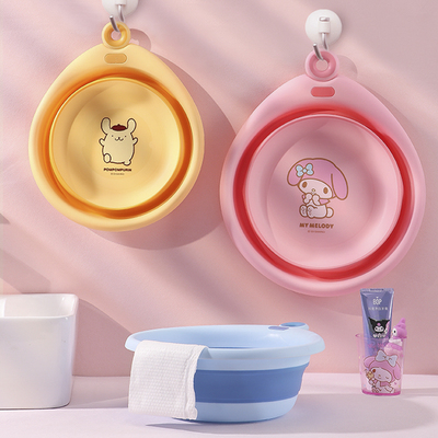 三丽鸥学生宿舍折叠盆便携洗脸