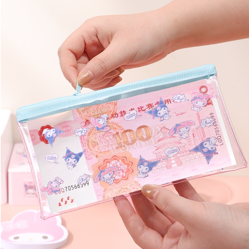 三丽鸥纸币收纳袋存放钱币